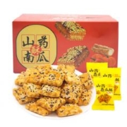 思华梦 山药南瓜酥黑芝麻非油炸烘烤类代餐酥脆糕点网红食品 山药南瓜酥600g共2箱