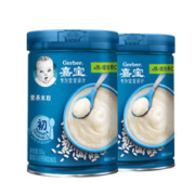 Gerber 嘉宝 临期 嘉宝婴儿辅食高铁米糊宝宝1段原味营养米粉250g*2