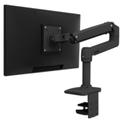 爱格升（Ergotron）LX显示器支架臂单臂显示屏支架桌面升降屏幕支架34英寸显示器增高架（45-241-224）哑光黑