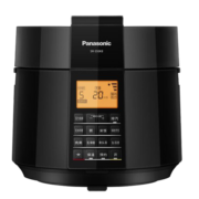 松下（Panasonic） 电压力锅电饭煲智能多功能压力锅大容量电压力煲电脑煲高压锅高压电饭锅自动排气 白色 SR-S60K8 6L