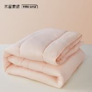 水星家纺 A类七孔纤维双人四季被子4.7斤200*230cm粉