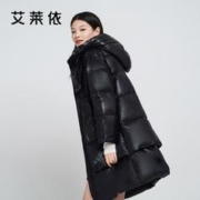 ERAL 艾莱依 羽绒服女2021年新潮款女装冬季中长款防风高端敦煌外套