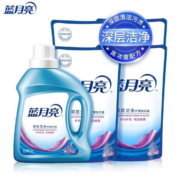 蓝月亮 洗衣液1kg*1瓶+1kg*4袋 共10斤*2件