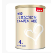 京东百亿补贴:贝因美菁爱儿童成长奶粉小罐4段150g