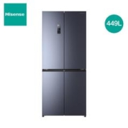 百亿补贴：Hisense 海信 BCD-449WMK1DP 十字四开门电冰箱 449升