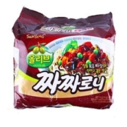 SAMYANG 三养 韩国炸酱面进口速食方便面三养炸酱面干拌面泡面拉面140g*5包组合 宿舍