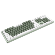 阿斯盾机械键盘鼠标套装游戏电竞无线2.4G家用办公台式笔记本电脑多键无冲Hola111绿色机械键盘套装