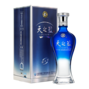 洋河天之蓝52度375mL 绵柔白酒 洋河酒厂旗舰