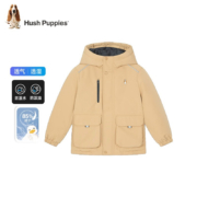PLUS会员：Hush Puppies 暇步士 童装男女童冬装外套 多款可选