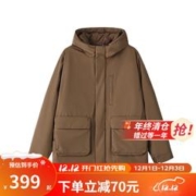 YANXUAN 网易严选 抗-20℃ 男式气凝胶防寒机能战术外套 外套-深棕色 L(175/96A)