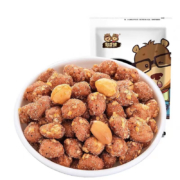 京东百亿补贴:憨豆熊琥珀花生米【香辣味】500g*1罐