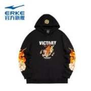 ERKE 鸿星尔克 王者荣耀联名 刺绣套头卫衣