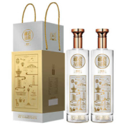 京东百亿补贴：泸州老窖 老窖藏品 窖响 42度浓香型白酒520mL 2瓶