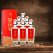 不老潭 年末特惠 - 不老潭川派浓香白酒, 500ML*6瓶 礼盒装, GB/T10781.1-2021优级