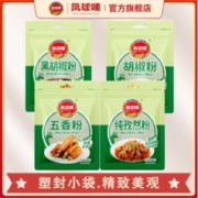 PHOENIX & EARTH 凤球唛 烧烤料40g麻辣调料蘸料韩式烧烤撒料家用烤肉黑胡椒粉孜然
