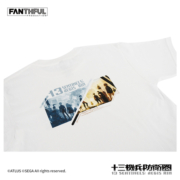 【FANTHFUL】十三机兵防卫圈 夏季短袖白色T恤 游戏周边现货