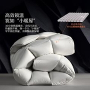88VIP会员：MERCURY 水星家纺 抗菌95白鹅绒冬被单双人加厚被芯羽绒被子白绒吹雪床品