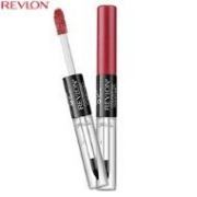 REVLON 露华浓 双头不脱色恒采唇彩 480#胭脂红 唇彩2ML+护唇液2ML 买两件