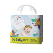 babycareAir Pro超薄透气拉拉裤婴儿尿不湿透气箱装XXL28片*4包(15kg以上)