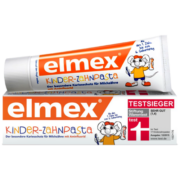 ELMEX艾美适宝宝儿童牙膏0-3-6岁婴儿专效防蛀固齿含氟牙膏牙龈护理