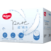 京东百亿补贴：HUGGIES 好奇 超·纯水系列 婴儿湿巾 80抽*12包