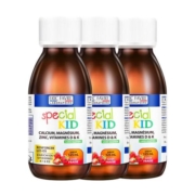【自营】艾瑞可 钙镁锌婴幼儿童钙d3 乳钙补锌 钙镁锌125ml/瓶*3