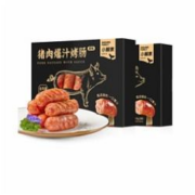 小鲸家 火山石纯肉烤肠 原味 400g（8根）