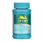 迪巧（D-CAL）孕妇钙片 成人维D钙咀嚼片 水果口味 孕期 中老年钙片600mg 60粒/瓶
