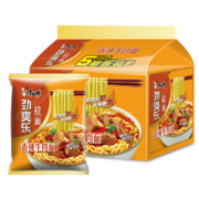 康师傅 方便面劲爽×5袋香辣牛肉面