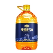 福益德纯亚麻籽油冷榨一级胡麻油孕妇月子食用油官方旗舰店1.8L装