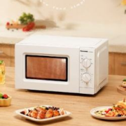 PLUS会员：Panasonic 松下 NN-SM30NW 微波炉 20L 奶白色