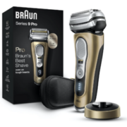 BRAUN 博朗 9系Pro 9419S 智能电动剃须刀（带充电底座+旅行盒）