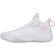 李宁（LI-NING）篮球鞋男全天2插画版悟道2潮流2023秋冬季音速驭帅11全城高帮战靴 标准白/冰川灰【韦德】 42