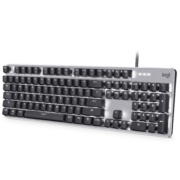 罗技（Logitech） K845 有线机械键盘 游戏办公键盘 背光全尺寸TTC轴键盘 吃鸡舒适键 K845 青轴【办公推荐】