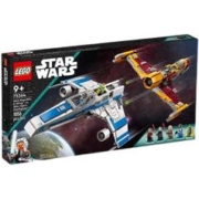 LEGO 乐高 75364星球大战新共和国E翼战斗机对欣哈蒂的星际飞船玩具积木