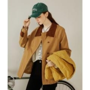 a02 可拆卸羽绒服秋冬棉服羽绒服轻薄短款羽绒新款宽松保暖派克服