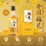 MeiJian 梅见 桂花梅酒 品鉴装 低度微醺梅子酒青梅酒 12度 金桂梅见 150ml