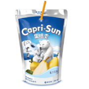果倍爽（Capri-Sun）饮料 迪拜进口 儿童果汁不添加阿斯巴甜 尝鲜装 梨汁味 200ml*1袋