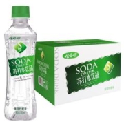WAHAHA 娃哈哈 无气苏打水饮料 350ml*12瓶整箱 弱碱性饮用水薄荷柠檬味会议用水