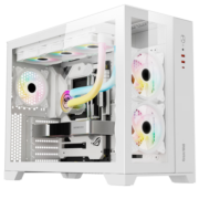 长城（Great Wall）海王星T9W白色海景房机箱（E-ATX/Type-C 3.2/双面全景玻璃/13风扇位/宽体/480水冷位）