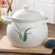 KANGSHU 康舒 煤气灶大容量陶瓷砂锅炖锅1650ML耐高温