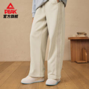 PEAK 匹克 针织加绒运动长裤女2023秋冬新款美式裤子休闲百搭宽松卫裤