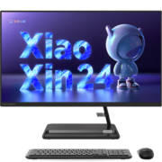 联想(Lenovo)小新一体台式机电脑23.8英寸(12代i5-1240P 16G 512G SSD 摄像头 win11 )黑