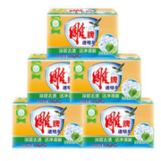 精简洗衣推荐：雕牌 洗衣皂 202g*5组