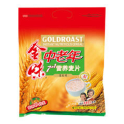 GOLDROAST 金味 冲饮麦片中老年7+1营养麦片强化钙484g*1袋早餐代餐燕麦