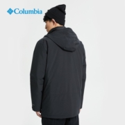 Columbia哥伦比亚奥米防水可拆卸内胆三合一冲锋衣外套男 010 男银点防水聚酯纤维填充内胆 S