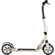 迪卡侬（DECATHLON）滑板车成人绿色出行通勤大轮车大人oxelo专业可折叠成年车IVS1 象牙白（新老款握把随机发货）