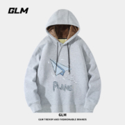 GLM 森马 加绒连帽卫衣
