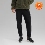 SKECHERS 斯凯奇 男款保暖羊羔绒长裤 P423M075