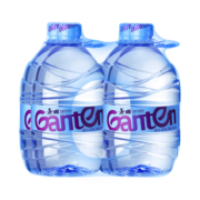 景田 饮用天然泉水 大瓶装水 4.6L*4瓶 整箱装 家庭健康饮用水
